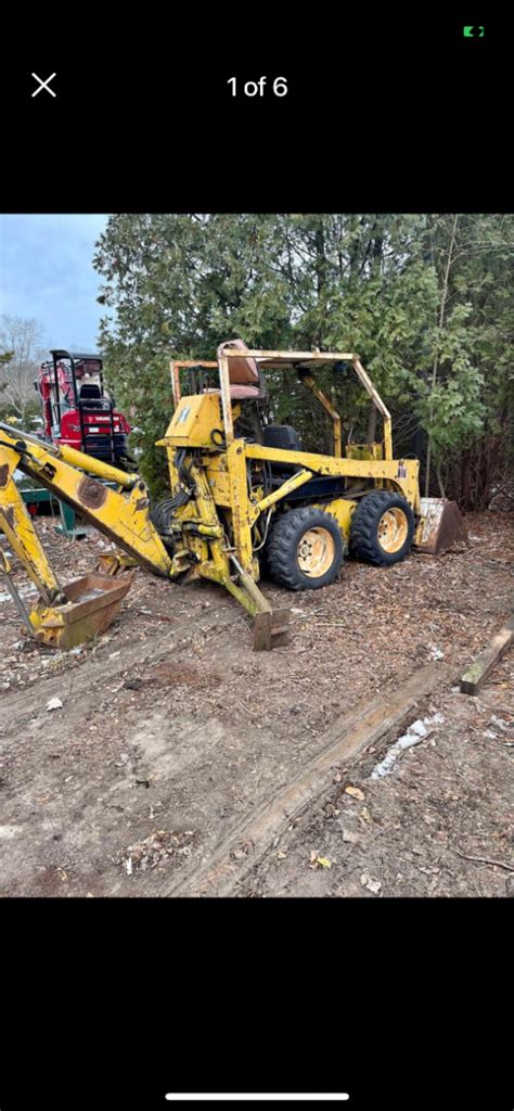 international 3200a skid steer problems